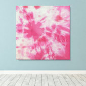 Michael MoffaによるTye染料組成#6 キャンバスプリント (インサイチュ (ウッドフロア))