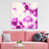 Michael MoffaによるTye染料組成#7 キャンバスプリント (インサイチュ (リビング))