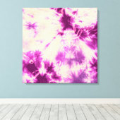 Michael MoffaによるTye染料組成#7 キャンバスプリント (インサイチュ (ウッドフロア))