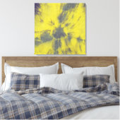 Michael MoffaによるTye染料組成#8 キャンバスプリント (インサイチュ (寝室))