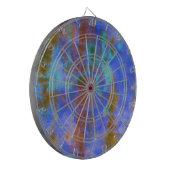 Michael MoffaによるTye染料組成#9 ダーツボード (正面左)