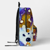 Michael Moffaの多色体1B プリントバックパック (左)