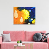 Michael Moffaの死の多色性染色体 キャンバスプリント (インサイチュ (リビング))