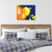 Michael Moffaの死の多色性染色体 キャンバスプリント (インサイチュ (寝室))