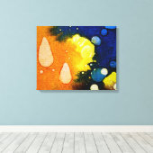 Michael Moffaの死の多色性染色体 キャンバスプリント (インサイチュ (ウッドフロア))