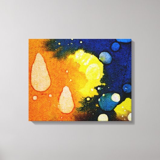 Michael Moffaの死の多色性染色体 キャンバスプリント (正面)