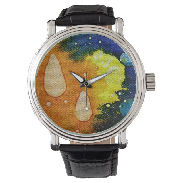 Michael Moffaの死の多色性染色体 腕時計 (正面)