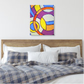 Michael Moffaの#14成 キャンバスプリント (インサイチュ (寝室))