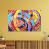 Michael Moffaの#15成 キャンバスプリント (インサイチュ (リビング))