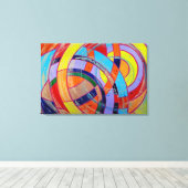 Michael Moffaの#15成 キャンバスプリント (インサイチュ (ウッドフロア))