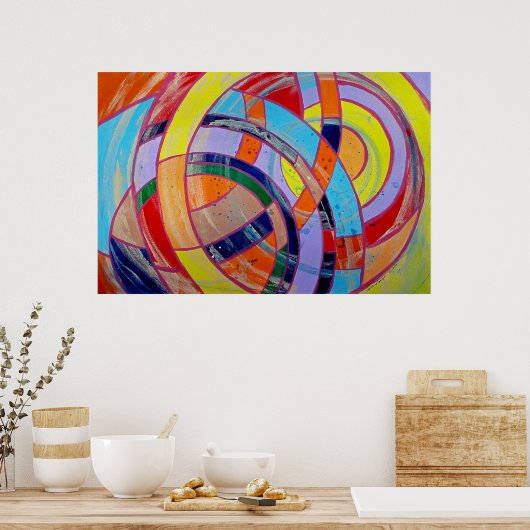 Michael Moffaの#15成 ポスター (キッチン)