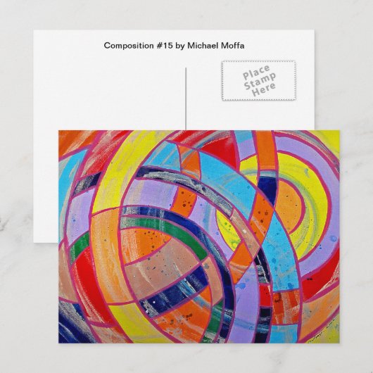 Michael Moffaの#15成 ポストカード (正面/裏面)