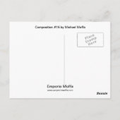 Michael Moffaの#15成 ポストカード (裏面)