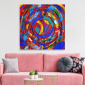 Michael Moffaの#17成 キャンバスプリント (インサイチュ (リビング))