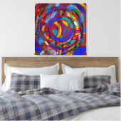 Michael Moffaの#17成 キャンバスプリント (インサイチュ (寝室))