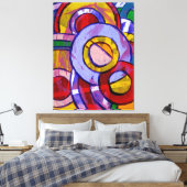 Michael Moffaの#19成 キャンバスプリント (インサイチュ (寝室))