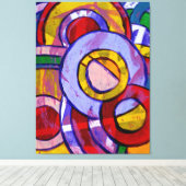 Michael Moffaの#19成 キャンバスプリント (インサイチュ (ウッドフロア))