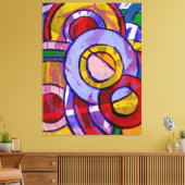 Michael Moffaの#19成 キャンバスプリント (インサイチュ (リビング))