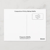 Michael Moffaの#1A成 ポストカード (裏面)