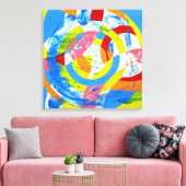 Michael Moffaの#2成 キャンバスプリント (インサイチュ (リビング))