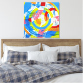 Michael Moffaの#2成 キャンバスプリント (インサイチュ (寝室))