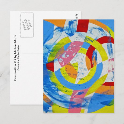 Michael Moffaの#2成 ポストカード (正面/裏面)