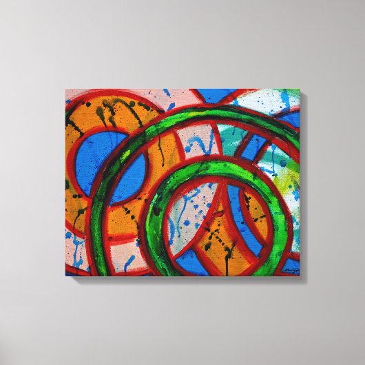 Michael Moffaの#20成 キャンバスプリント (正面)