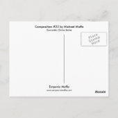 Michael Moffaの#23成 ポストカード (裏面)