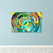 Michael Moffaの#26成 キャンバスプリント (インサイチュ (ウッドフロア))