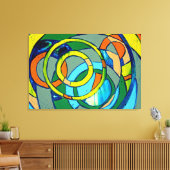 Michael Moffaの#26成 キャンバスプリント (インサイチュ (リビング))