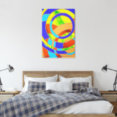 Michael Moffaの#27成 キャンバスプリント (インサイチュ (寝室))