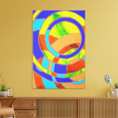 Michael Moffaの#27成 キャンバスプリント (インサイチュ (リビング))