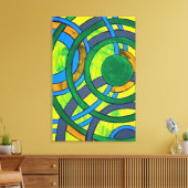 Michael Moffaの#28成 キャンバスプリント (インサイチュ (リビング))