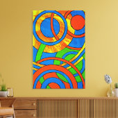 Michael Moffaの#29成 キャンバスプリント (インサイチュ (リビング))