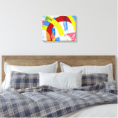 Michael Moffaの#2A成 キャンバスプリント (インサイチュ (寝室))