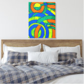 Michael Moffaの#30成 キャンバスプリント (インサイチュ (寝室))