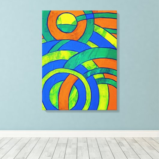 Michael Moffaの#30成 キャンバスプリント (インサイチュ (ウッドフロア))