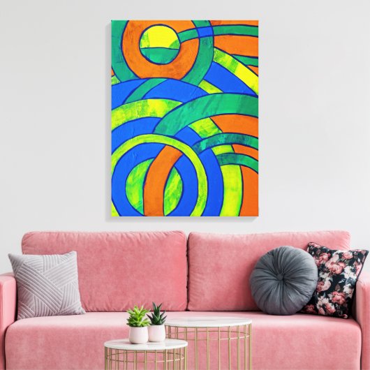 Michael Moffaの#30成 キャンバスプリント (インサイチュ (リビング))