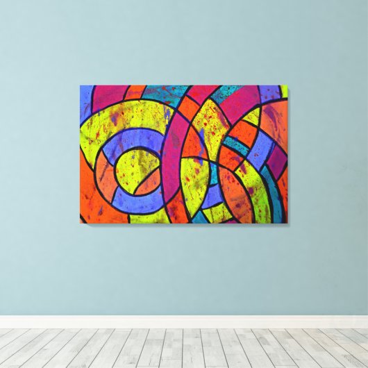 Michael Moffaの#9成 キャンバスプリント (インサイチュ (ウッドフロア))