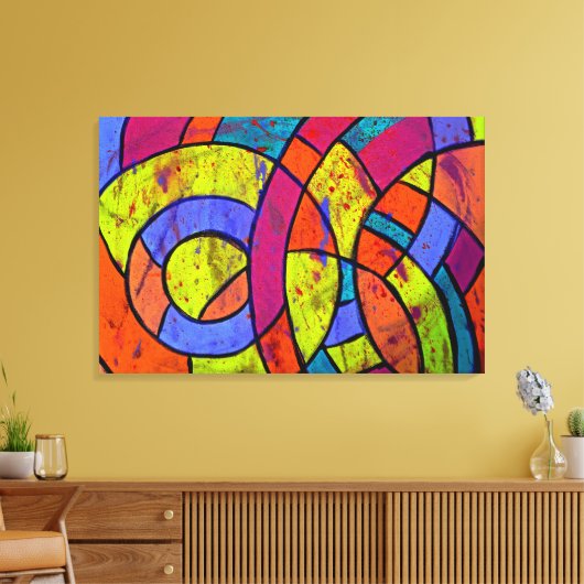 Michael Moffaの#9成 キャンバスプリント (インサイチュ (リビング))