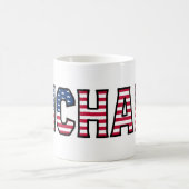 Michael Name Vorname USA styled Tasse Kaffeetasse コーヒーマグカップ (中央)