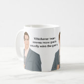 Michael Owen Mug – ゲームに勝つ人 コーヒーマグカップ (正面左)
