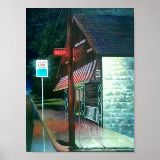 Michael Sabatiniの深いEddy's Cabaretプリント ポスター (正面)