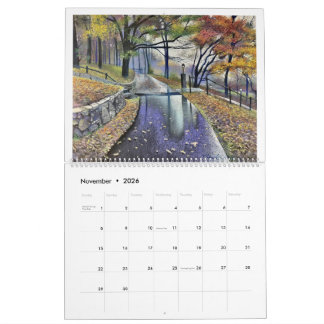 Michael White's Passionate Pastels Calendar 2026 カレンダー