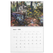 Michael White's Passionate Pastels Calendar 2026 カレンダー (3月 2026)