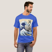 "MICHAEL"-Your firstname in Japanese Kanji.Hokusai Tシャツ (正面フル)