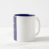 Michaela, Girl Personalized Name Definition Mug ツートーンマグカップ (正面右)