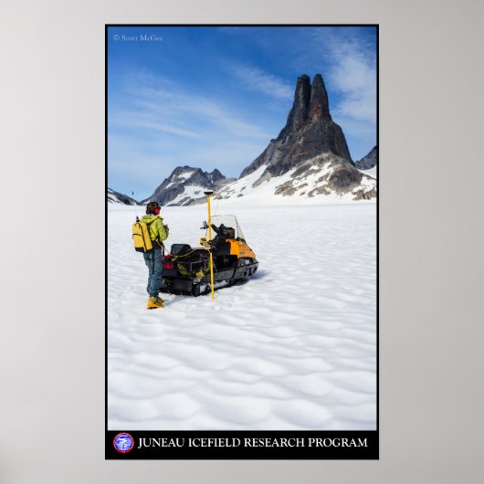 Michael's Swordの近くを調査 – ジュノー氷原 ポスター (正面)