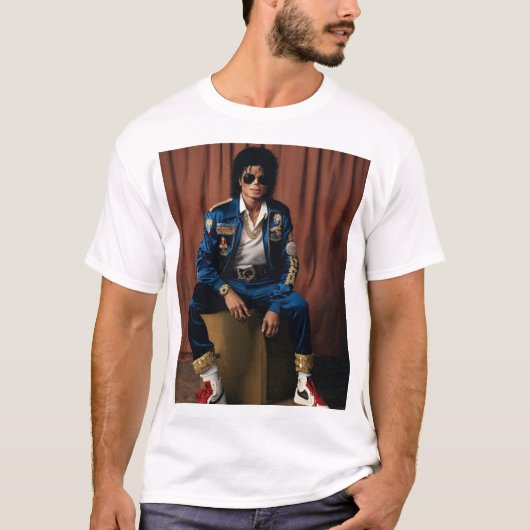 MICHEAL JACKSON T_SHIRT Tシャツ (正面)