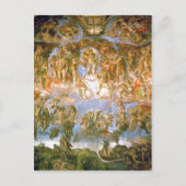 Michelange著絵を描かれる記述の最後の判断- ポストカード (正面)